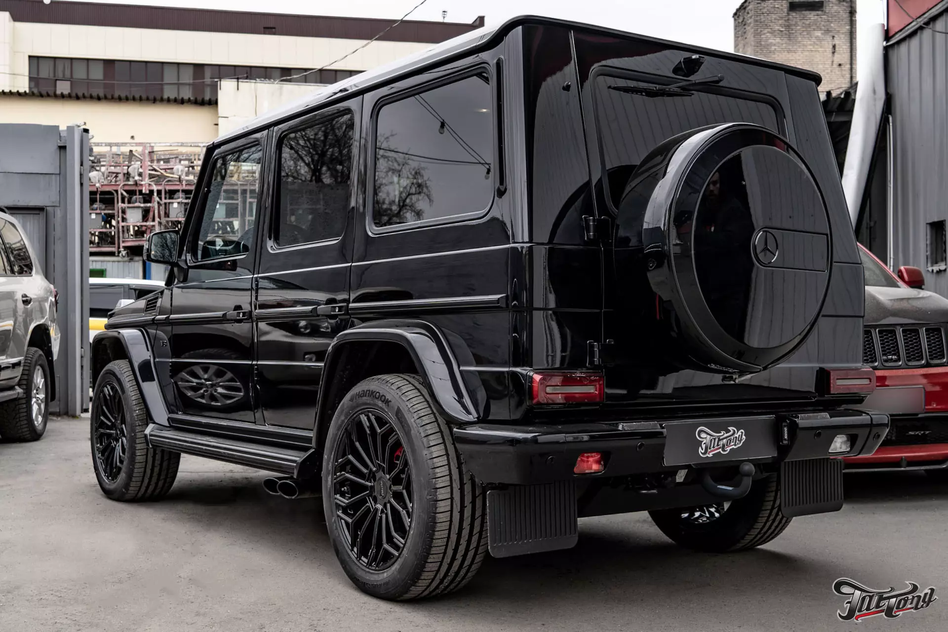 Mercedes G-class. Изготовили и установили кованые диски